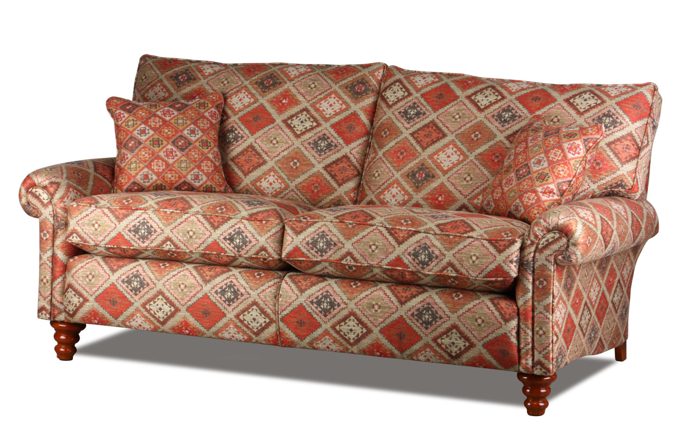 Hamilton Large Sofa im Designerstoff Indira