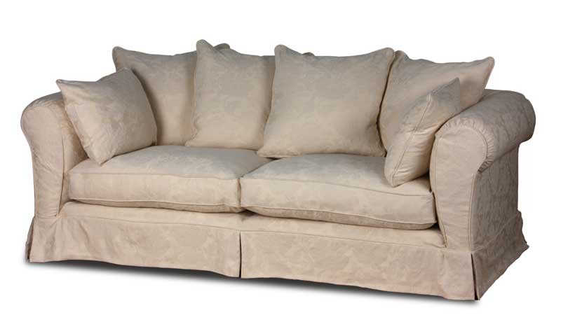 Hussensofa im Landhausstil